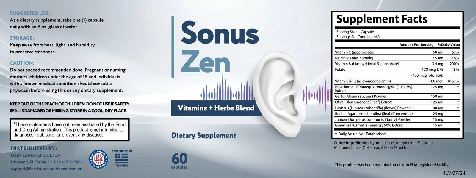 Scientific References for SonusZen